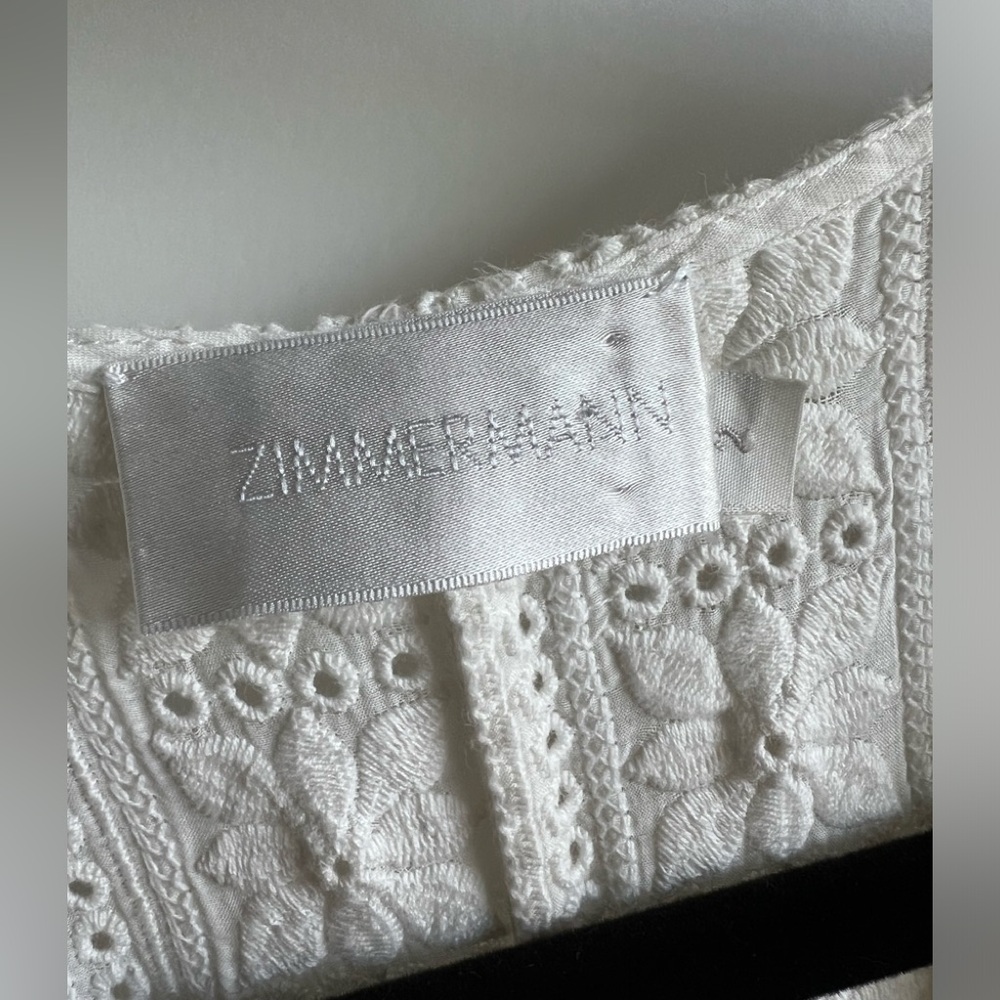 Zimmermann Cream Eyelet Dress - Picture 7 of 13